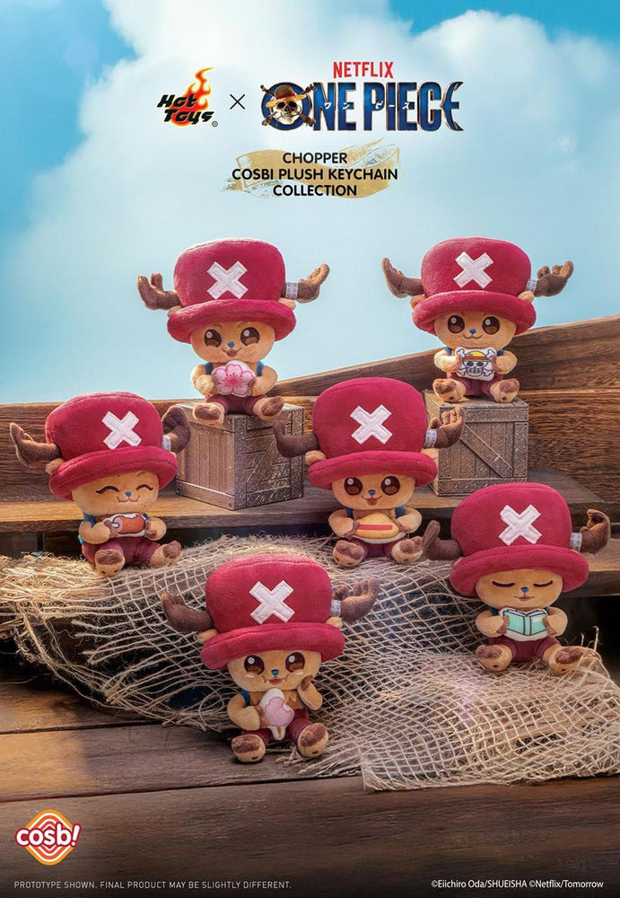 Hot Toys ZAKKA Cosbi Chopper Plush Keychain Blind Box – One Piece Netflix Series