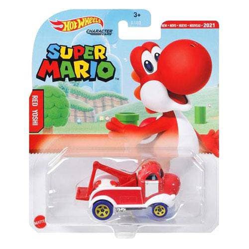Hot Wheels Character Cars Super Mario - Select Vehicle(s) (Online Order Only)