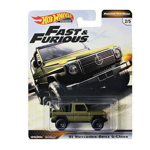 Hot Wheels Fast and Furious Off Road 2/5 - '91 Mercedes-Benz G-Class (ONLINE ORDER ONLY)