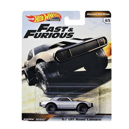 Hot Wheels Fast and Furious Off Road 4/5 - '67 Off Road Camero (ONLINE ORDER ONLY)