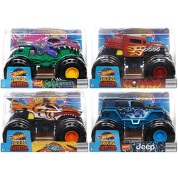 Hot Wheels Monster Trucks 1:24 Scale Vehicle 2024 - Select Vehicle(s) (Online Order Only)