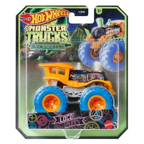 Hot Wheels Monster Trucks Glow-in-the-Dark 1:64 Scale Vehicle 2024 - Select Vehicle(s) (6281) (Online Order Only)