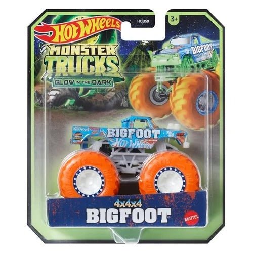 Hot Wheels Monster Trucks Glow-in-the-Dark 1:64 Scale Vehicle 2024 - Select Vehicle(s) (6281) (Online Order Only)