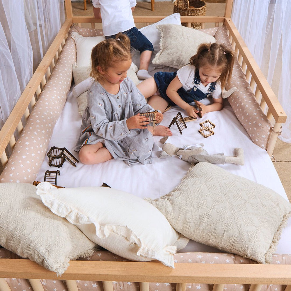 Montessori House Bed for Kids with Fence (ONLINE ORDER ONLY)