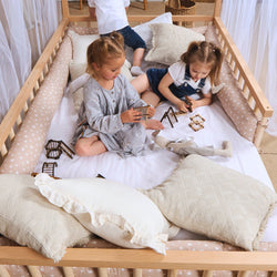 Montessori House Bed for Kids with Fence (ONLINE ORDER ONLY)