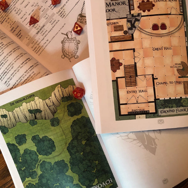 Date Night Dungeons - Rescue of the Blackthorn Clan (Color Edition) (ONLINE ORDER ONLY)