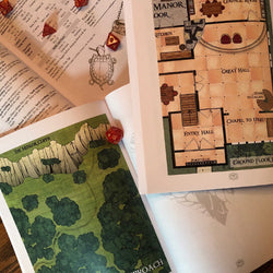 Date Night Dungeons - Rescue of the Blackthorn Clan (Color Edition) (ONLINE ORDER ONLY)