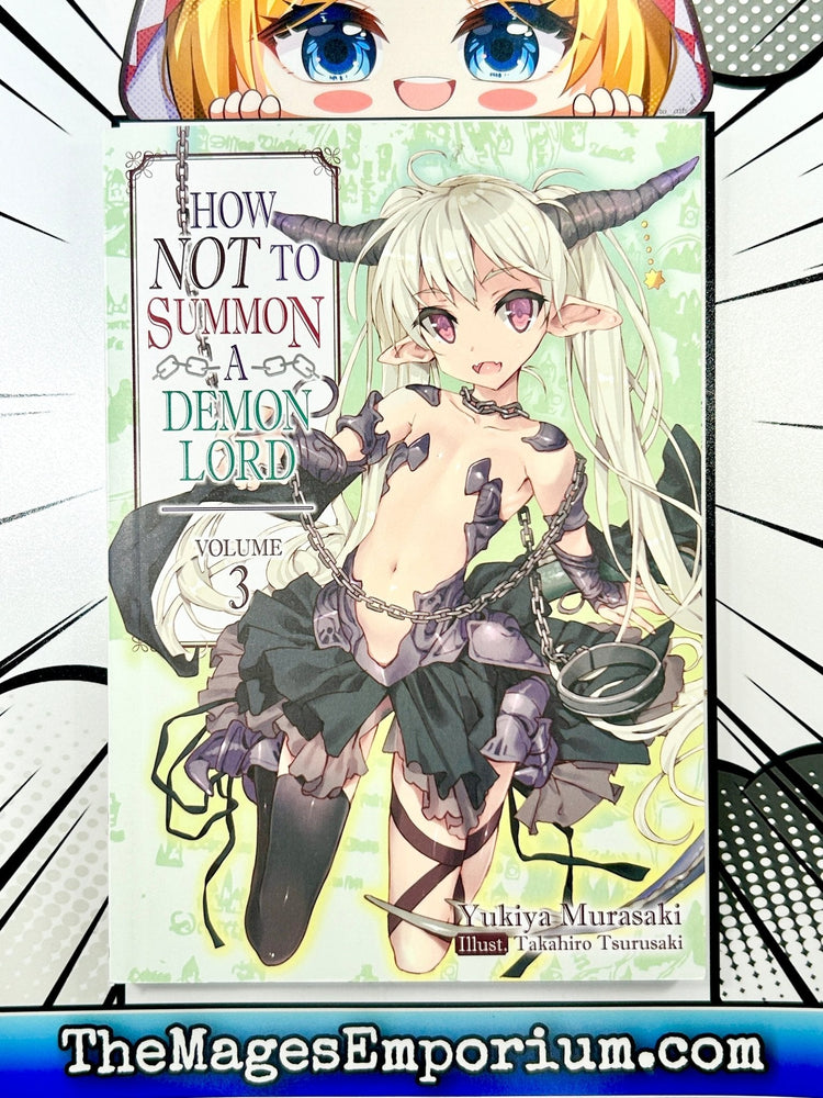 How NOT to Summon a Demon Lord Vol 03 Light Novel (Online Order Only)