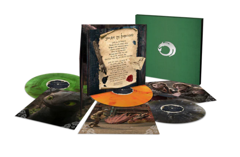 How To Train Your Dragon - Original Motion Picture Soundtrack (3XLP Night Fury) [Vinyl] (ONLINE ORDER ONLY)