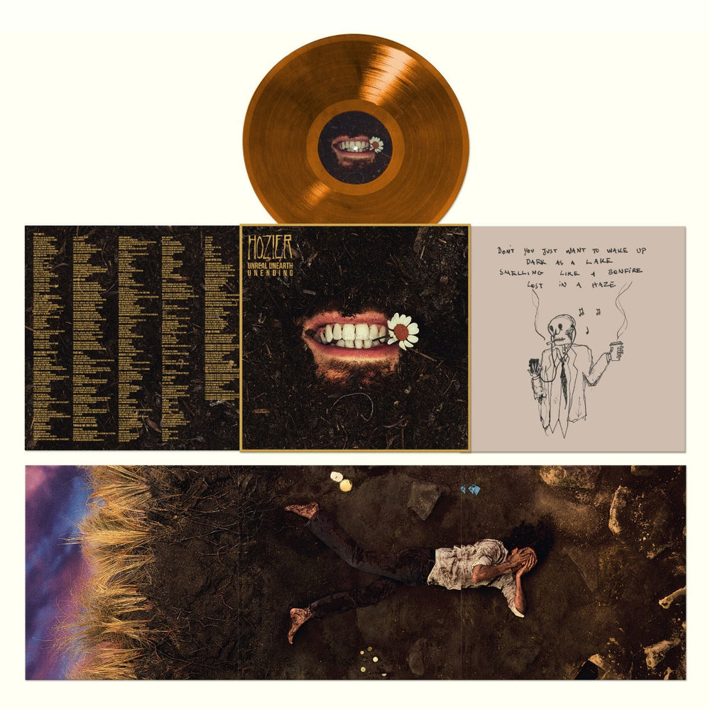 HOZIER - Unreal Unearth Unending (140 Gram Raw Ochre Colored Vinyl) [Vinyl] (ONLINE ORDER ONLY)