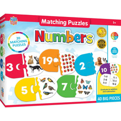 Numbers - Educational Matching Jigsaw Puzzles