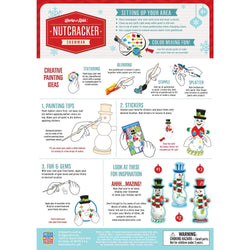 Snowman Wood Paint Set (ONLINE ORDER ONLY)