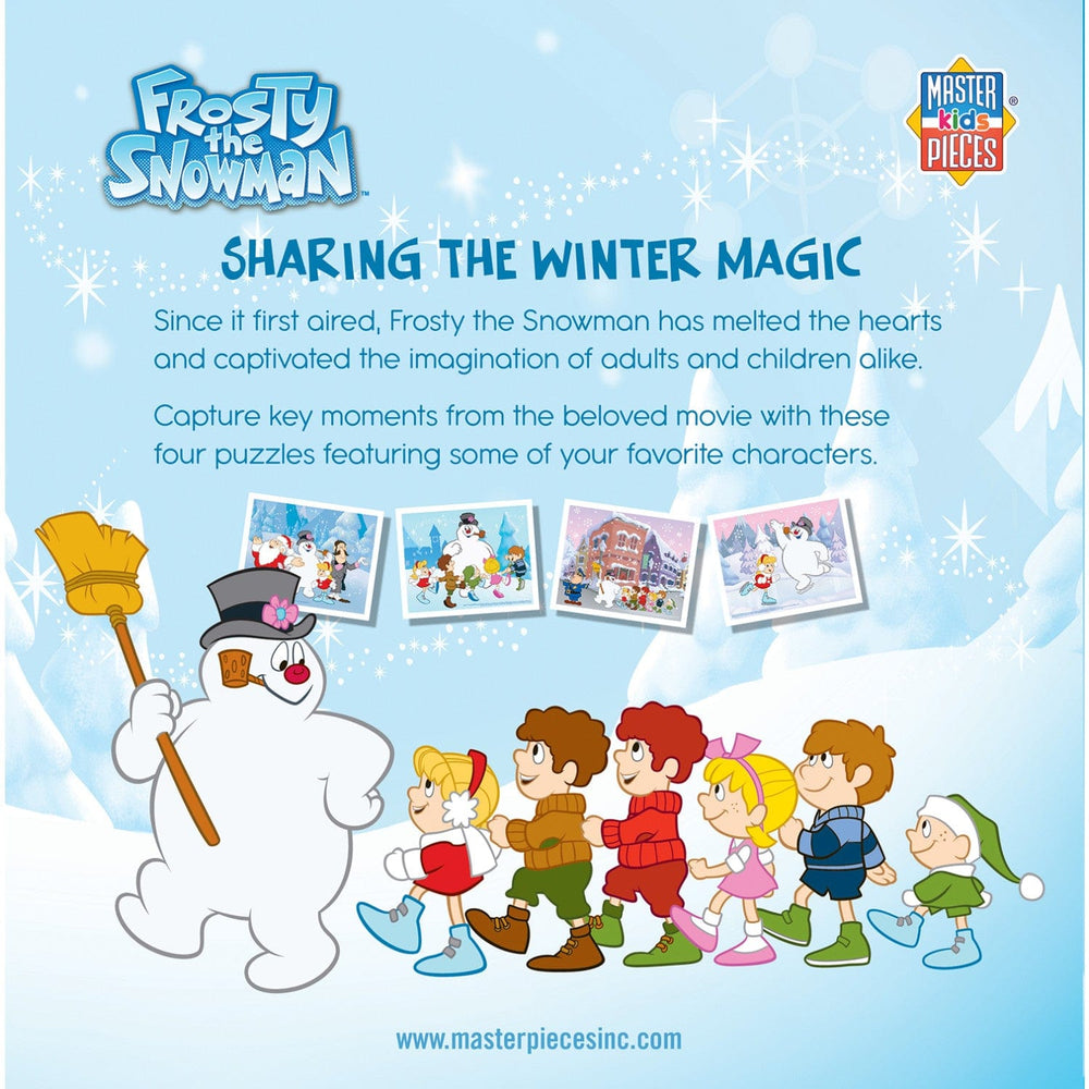 Frosty the Snowman 4-Pack 100 Piece Jigsaw Puzzles (ONLINE ORDER ONLY)