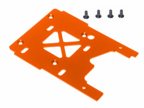 HPI Racing Engine Plate 2.5mm (7075/Orange) Savage X 105896 (ONLINE ORDER ONLY)