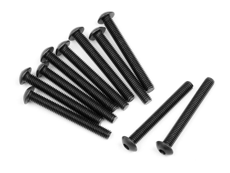 HPI Racing Button Head Screw M3X25mm Hexhead (10pcs) (ONLINE ORDER ONLY)
