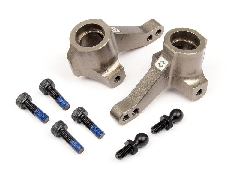 HPI Racing Aluminum Knuckle Set Hard Anodized WR8/Bullet MT/ST (Opt) (ONLINE ORDER ONLY)
