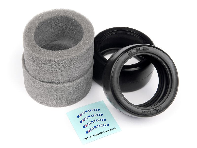 HPI Racing Falken Azenis Rear Slick Tire 34mm (2pcs) (ONLINE ORDER ONLY)