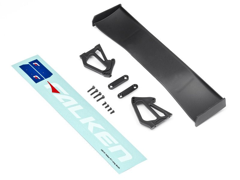HPI Racing Black GT Wing Set Type F 10th Scale for the Porsche 911 (ONLINE ORDER ONLY)