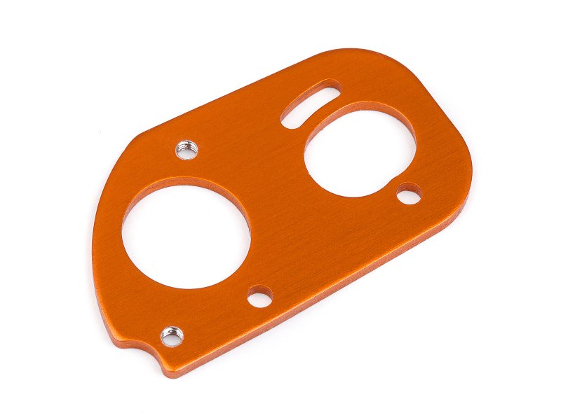 HPI Racing Motor Plate (Orange) Micro RS4  110144 (ONLINE ORDER ONLY)