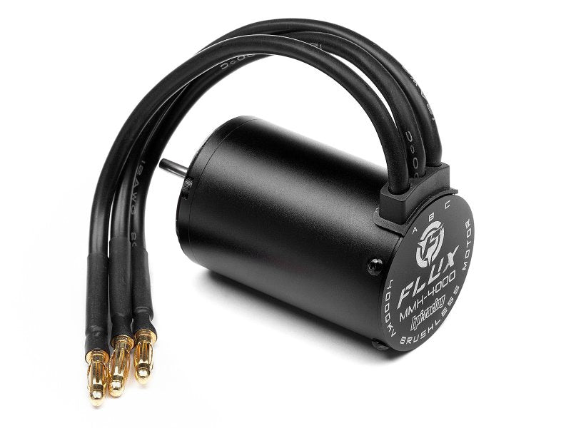 HPI Racing Flux MMH-4000kV Brushless Motor – High-Performance 1/10 Scale RC Motor
