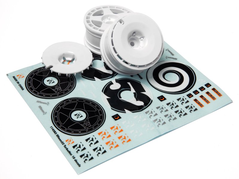 HPI Racing Fifteen52 Turbomac Wheel White 26mm (2pcs) (ONLINE ORDER ONLY)