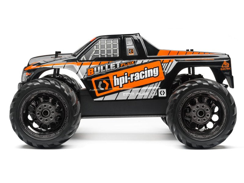 HPI Racing Bullet MT Clear Body W/ Nitro/Flux Decals 115515 (ONLINE ORDER ONLY)