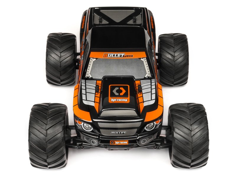 HPI Racing Bullet MT Clear Body W/ Nitro/Flux Decals 115515 (ONLINE ORDER ONLY)