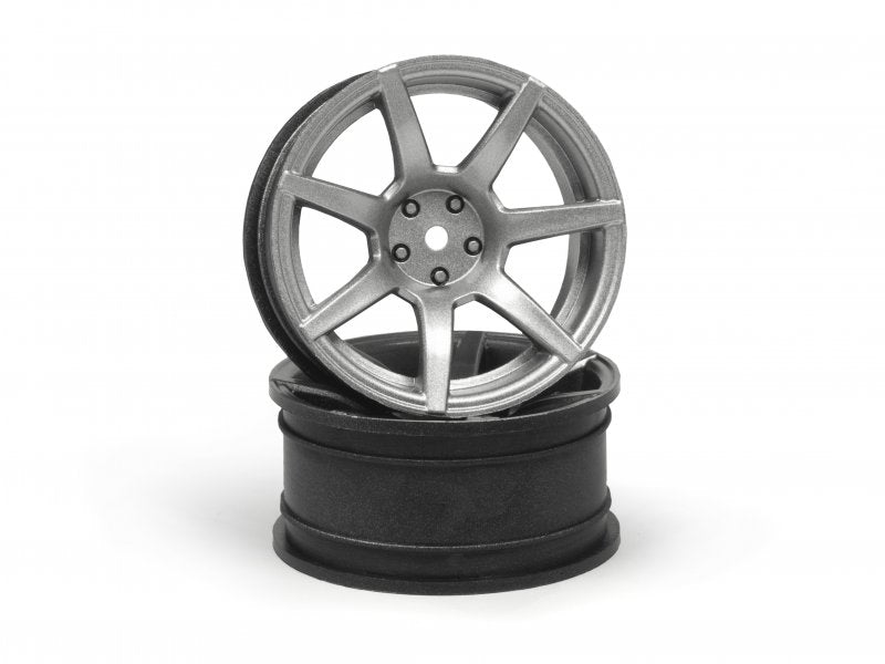 HPI Racing 7Twenty Style55 Wheel Gunmetal (6mm/2pcs) for 1/10 Touring Cars (ONLINE ORDER ONLY)