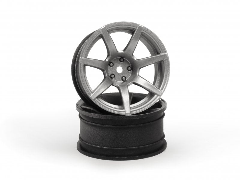 HPI Racing 7Twenty Style55 Wheel Gunmetal (9mm/2pcs) for 1/10 Touring Cars (ONLINE ORDER ONLY)