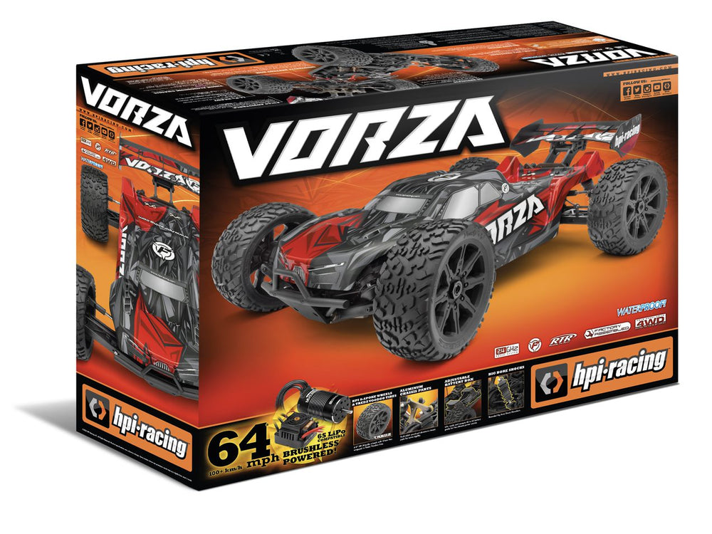 HPI Vorza FLUX 1/8 4WD Electric Brushless Truggy RTR