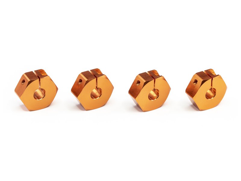 HPI Racing Aluminium Hex Hub Set Clamp Tire (12mm Sport 3) (ONLINE ORDER ONLY)