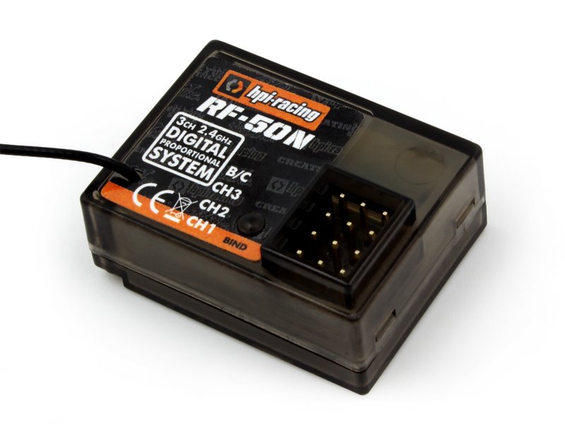 HPI Racing HPI TF-50 RF-50 2.4GHz Radio Set (ONLINE ORDER ONLY)