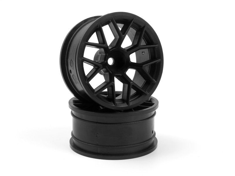 HPI Racing RTR Wheel 26mm Black 6mm Offset, Pair, Sport 3 160400 (ONLINE ORDER ONLY)