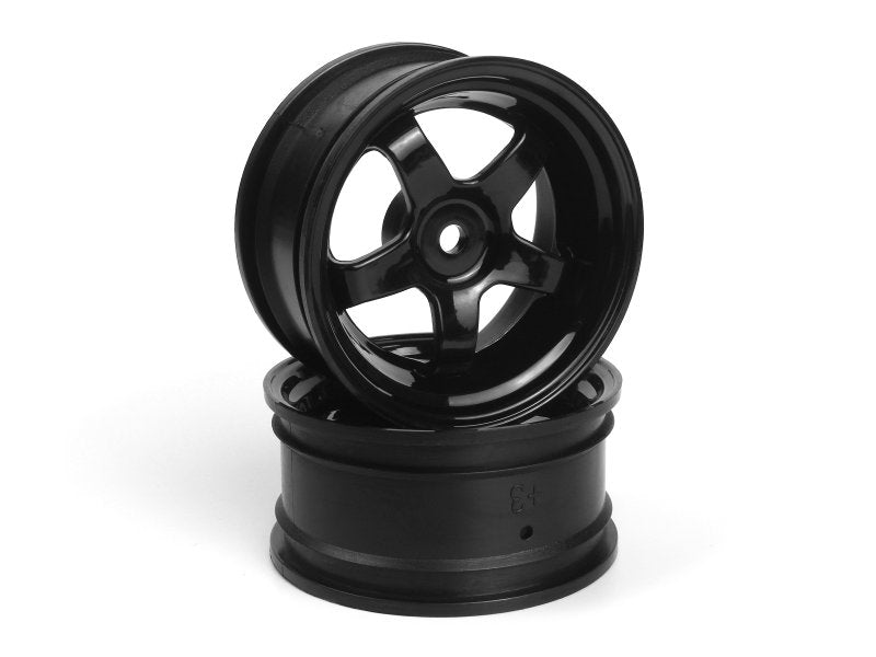 HPI Racing Work Meister S1 Wheel Black 26mm (3mm OS/2pcs) 160524 (ONLINE ORDER ONLY)
