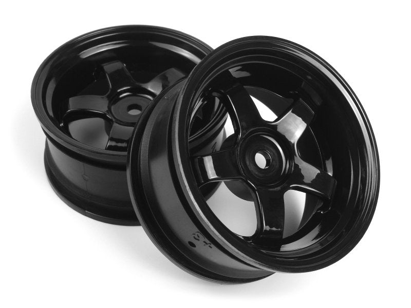 HPI Racing Work Meister S1 Wheel Black 26mm (3mm OS/2pcs) 160524 (ONLINE ORDER ONLY)