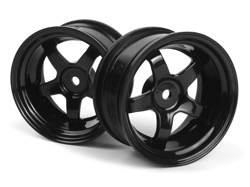 HPI Racing Work Meister S1 Wheel Black 26mm (6mm OS/2pcs) 160525 (ONLINE ORDER ONLY)