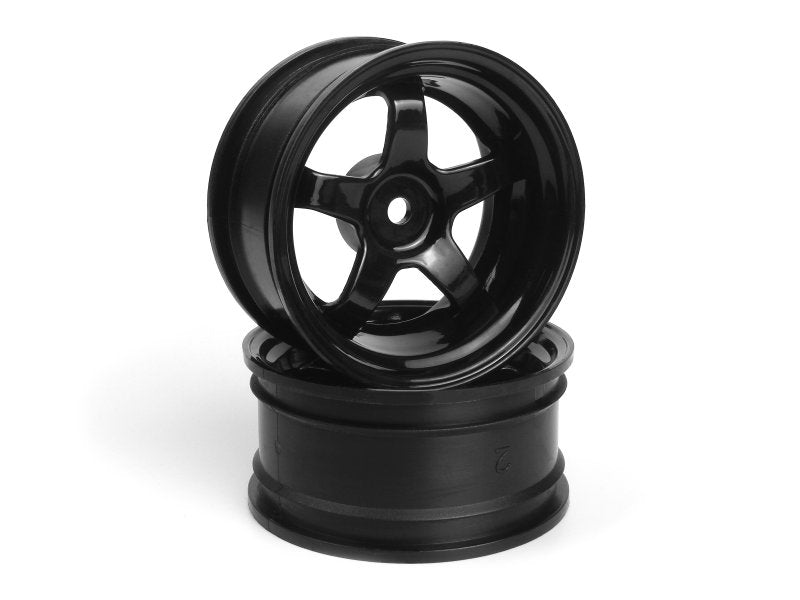 HPI Racing Work Meister S1 Wheel Black 26mm (6mm OS/2pcs) 160525 (ONLINE ORDER ONLY)