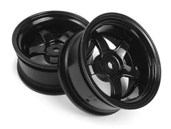 HPI Racing Work Meister S1 Wheel Black 26mm (6mm OS/2pcs) 160525 (ONLINE ORDER ONLY)