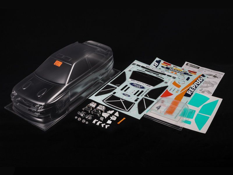 HPI Racing Ford Escort RS Cosworth Clear Body (300mm) 160559 (ONLINE ORDER ONLY)