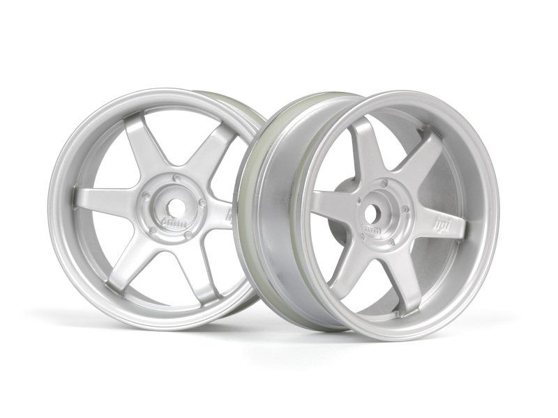 HPI Racing TE37 Wheel 26mm Matte Chrome (6mm Offset) 160753 (ONLINE ORDER ONLY)
