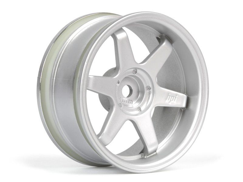 HPI Racing TE37 Wheel 26mm Matte Chrome (6mm Offset) 160753 (ONLINE ORDER ONLY)