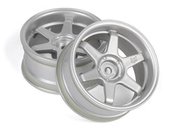 HPI Racing TE37 Wheel 26mm Matte Chrome (6mm Offset) 160753 (ONLINE ORDER ONLY)