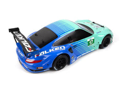 HPI Racing Porsche 911 GT3 RSR Falken Painted Body 200mm – 1/10 Scale RC On-Road Shell