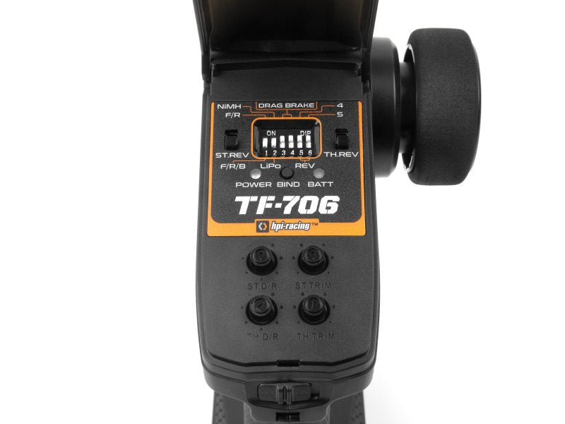 HPI Racing TF-706 6Ch Transmitter  160830 (ONLINE ORDER ONLY)