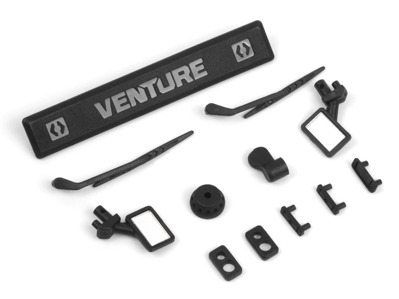 HPI Racing Body Accessory Set Type 1 (Black) for Venture18 160847 (ONLINE ORDER ONLY)