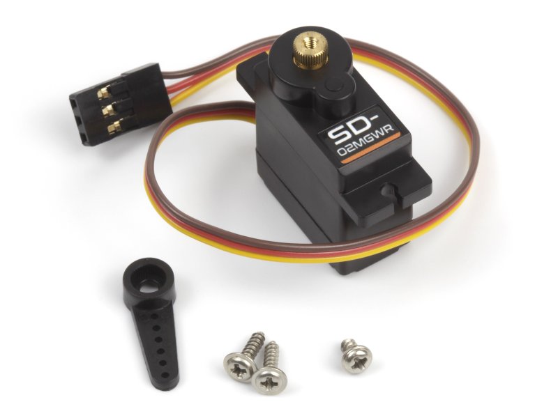 HPI Racing SD-02MGWR Water-Resistant Metal-Gear Micro Servo for Venture18
