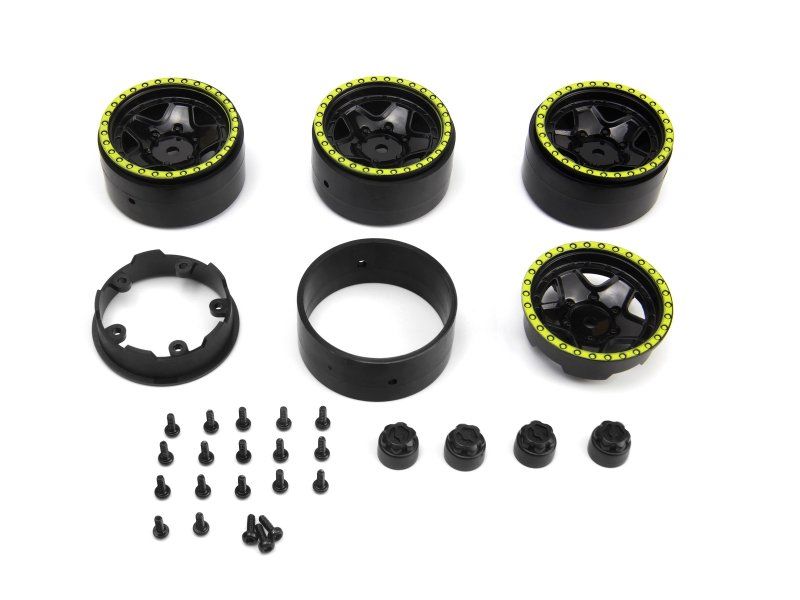 HPI Racing CL-5 Beadlock Wheel 1.2in (Green/4pcs) 160866 (ONLINE ORDER ONLY)