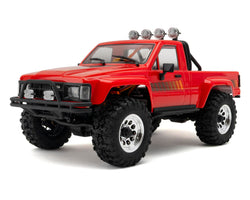 HPI Venture18 Flux 1985 Toyota Hilux SR5 1/18 RTR 4WD Brushless Rock Crawler (Red) w/2.4GHz Radio, Battery & Charger (ONLINE ORDER ONLY)