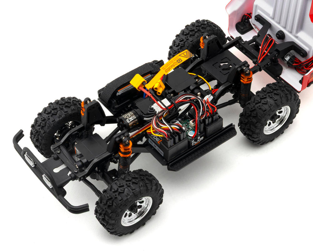 HPI Venture18 Flux 1985 Toyota Hilux SR5 1/18 RTR 4WD Brushless Rock Crawler (Red) w/2.4GHz Radio, Battery & Charger (ONLINE ORDER ONLY)