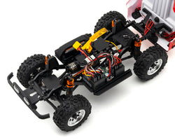 HPI Venture18 Flux 1985 Toyota Hilux SR5 1/18 RTR 4WD Brushless Rock Crawler (Red) w/2.4GHz Radio, Battery & Charger (ONLINE ORDER ONLY)